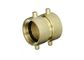 Anti Corrosive Brass Fire Fighting Coupling Reducer Connector 1-1/2 Inch CW614N DIN standard